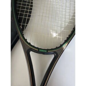 Vintage Yamaha Ceramics Series Bronze 90 Tennis Racquet 4 1/4 Grip w/ Case